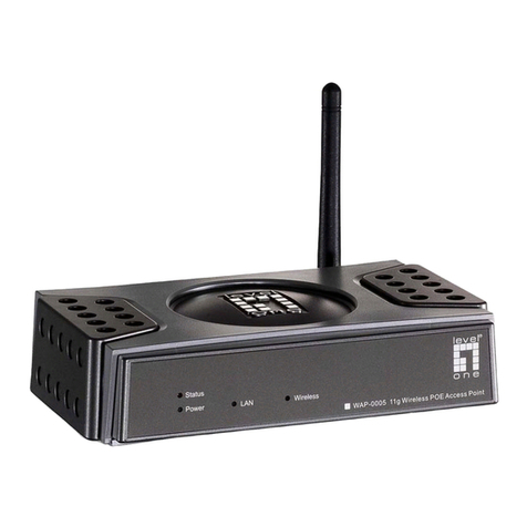 LevelOne 108Mbps PoE user manual
