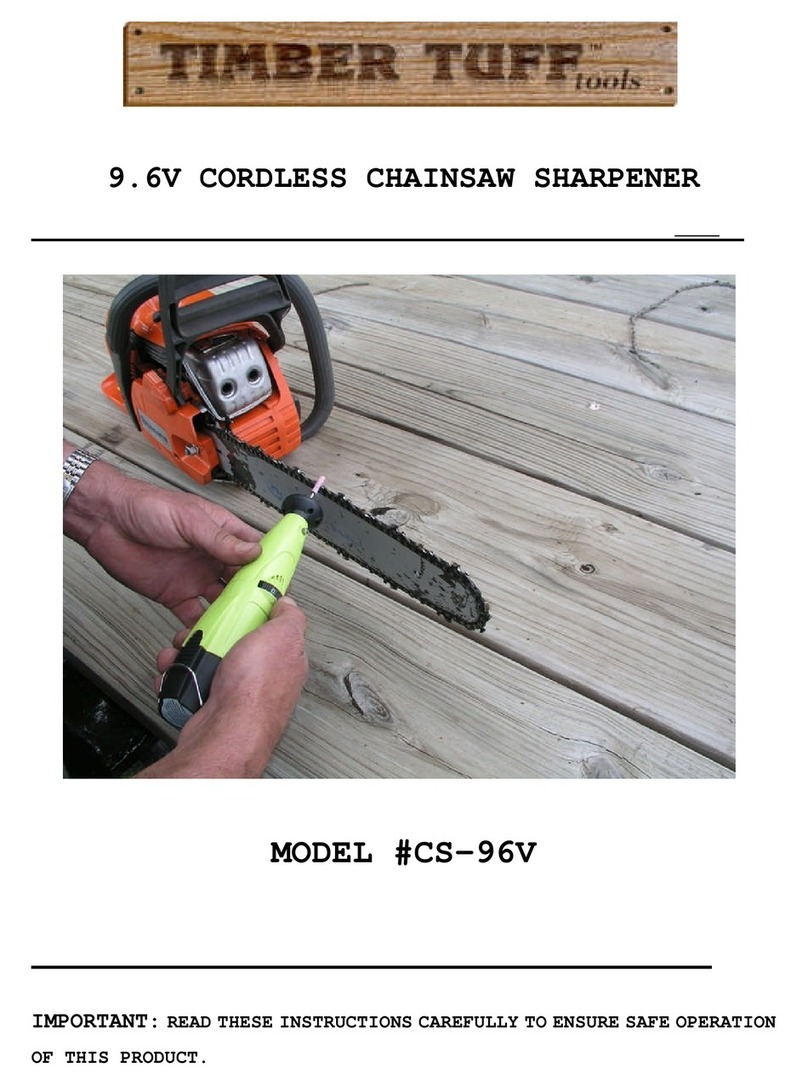 Timber Tuff Tools CS-96V user manual
