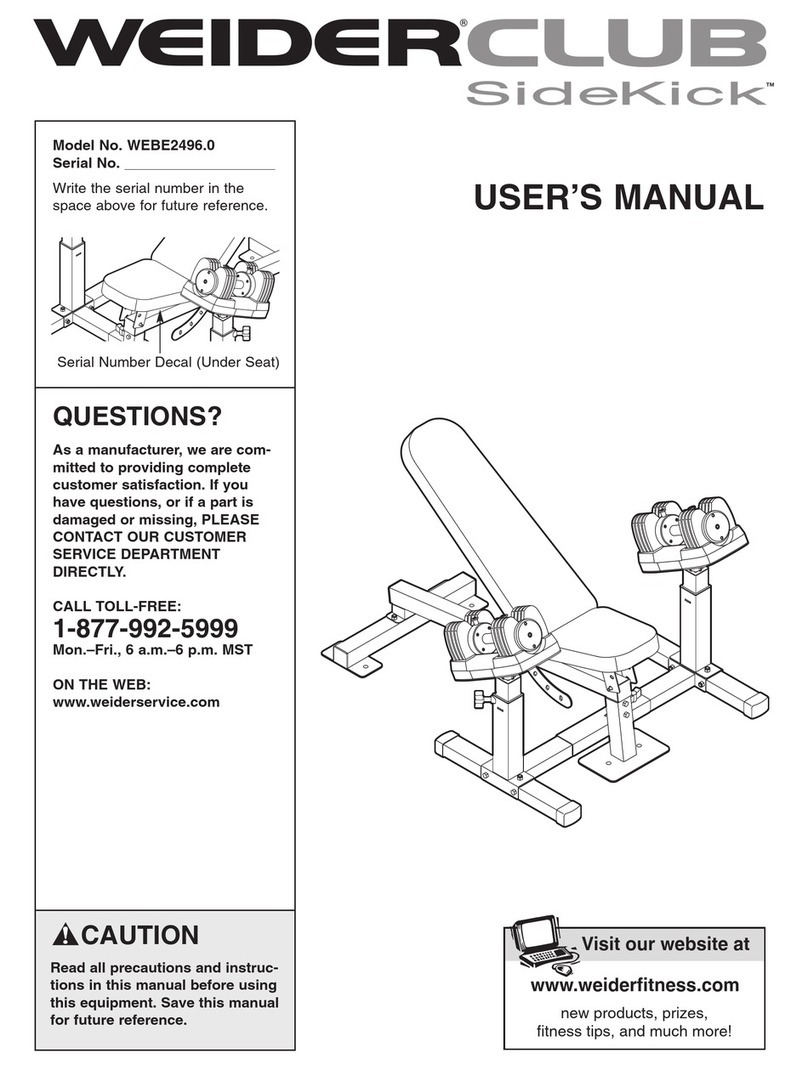 WEIDERCLUB WEBE2496.0 user manual