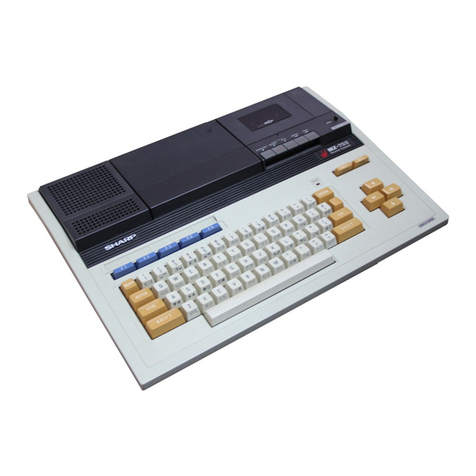Sharp MZ-700 Series User manual