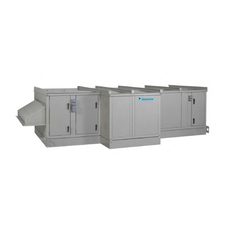 Daikin OAH 003G Installation and maintenance manual