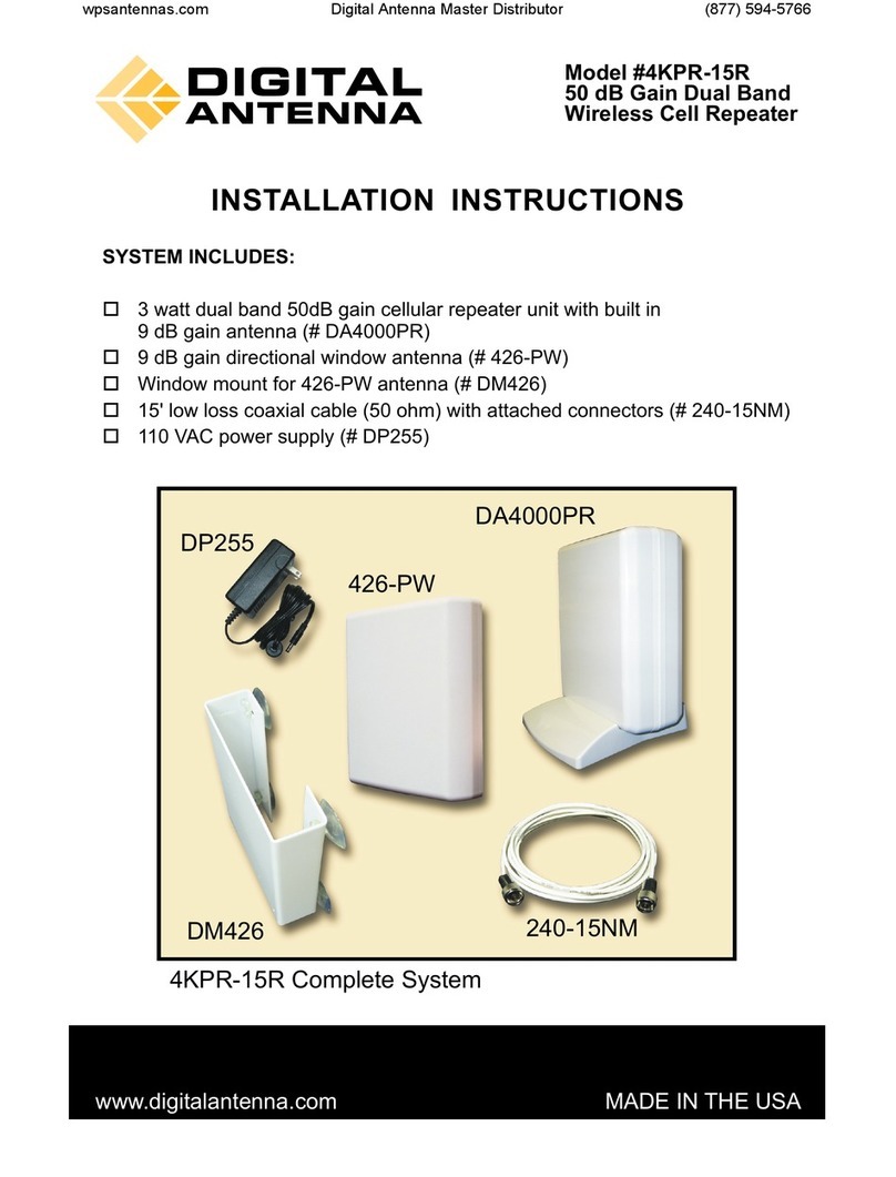 Digital Antenna 4KPR-15R installation instructions