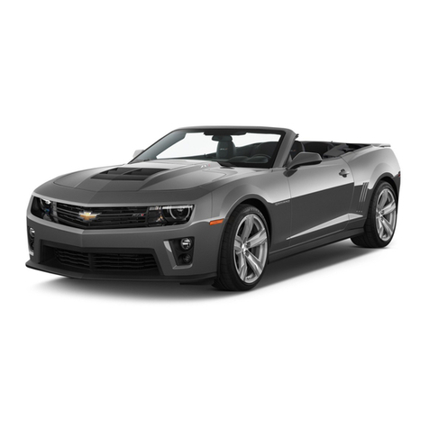 Chevrolet Camaro 2015 Getting to know manual