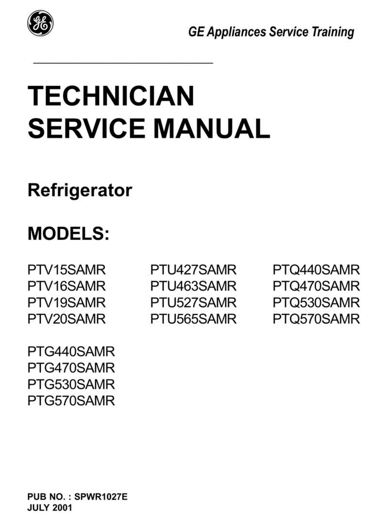 GE PTV15SAMR User manual