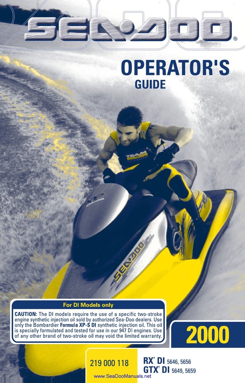 Sea-doo GTX DI 5659 Manual