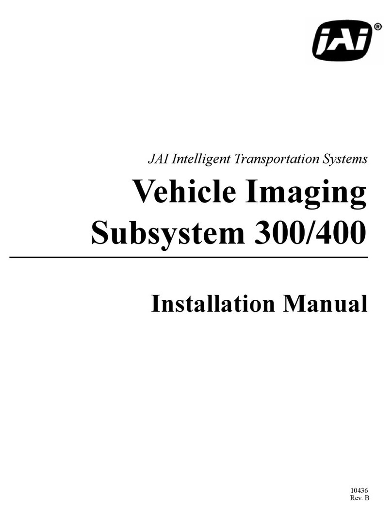 JAI Vehicle Imaging Subsystem 300 installation manual
