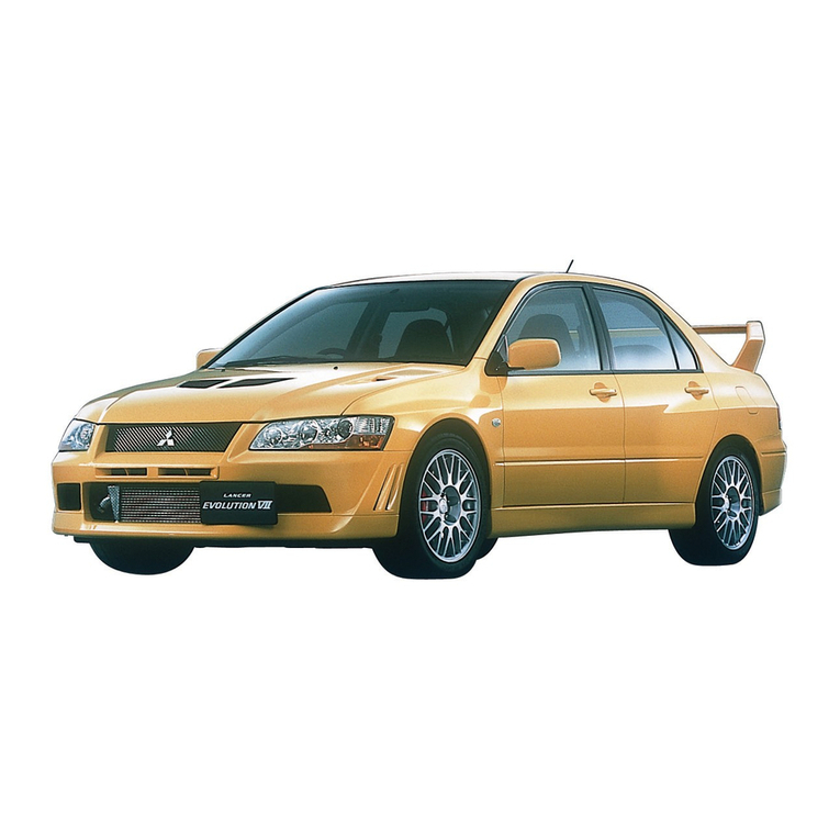 Mitsubishi Electric Lancer Evolution-VII Workshop manual