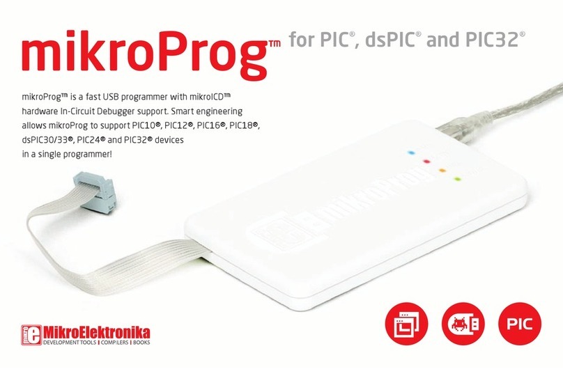 mikroElektronika mikroProg User manual