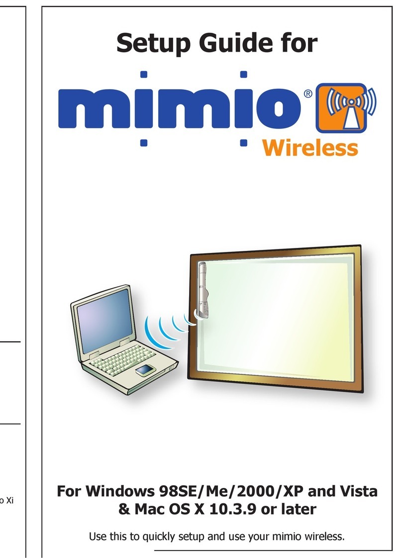 Mimio Wireless Setup guide