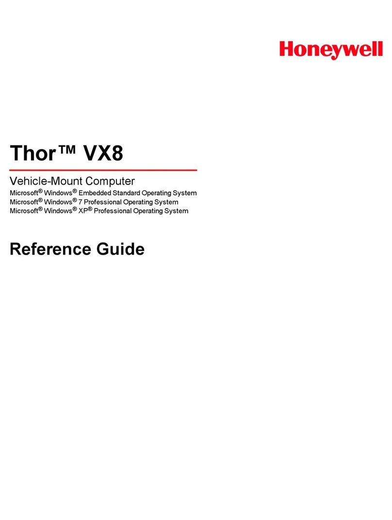 Honeywell Thor VX8 reference guide
