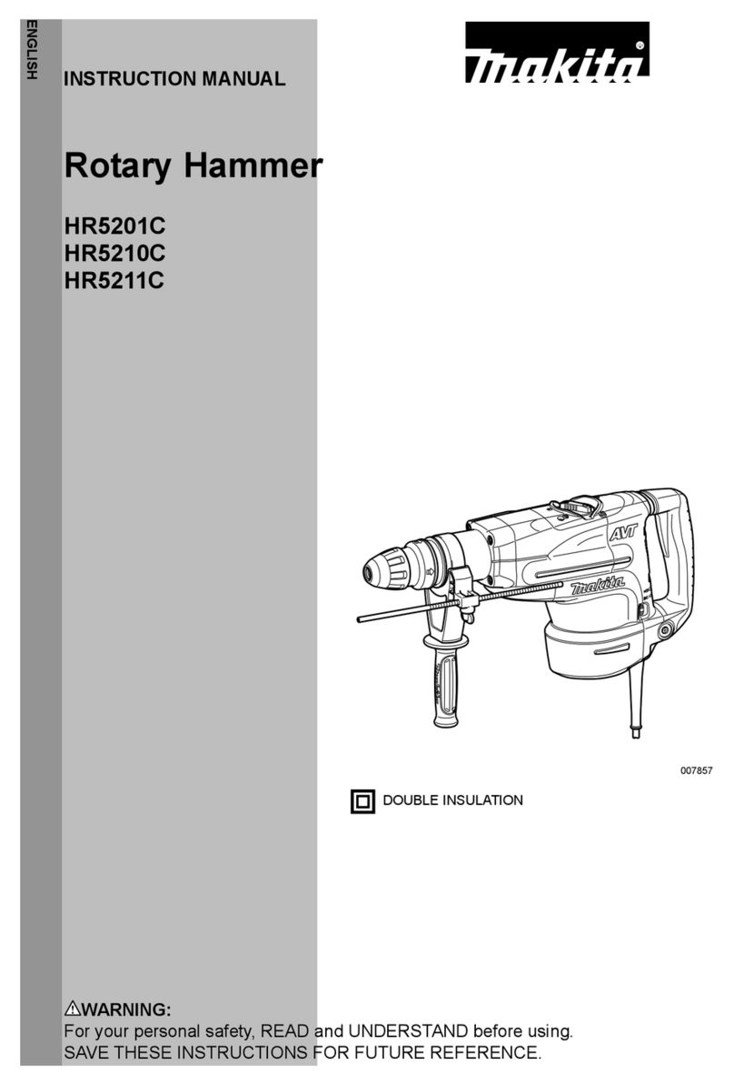 Makita HR5201C instruction manual