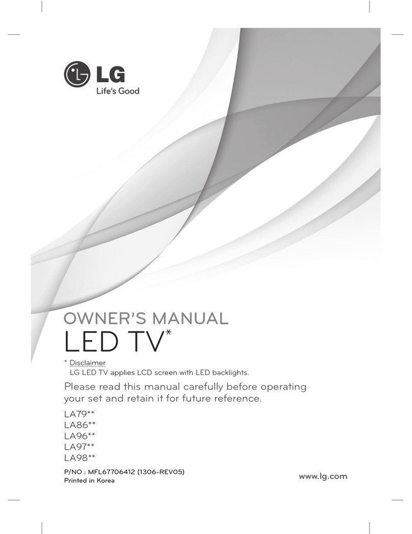 LG LA79 User manual