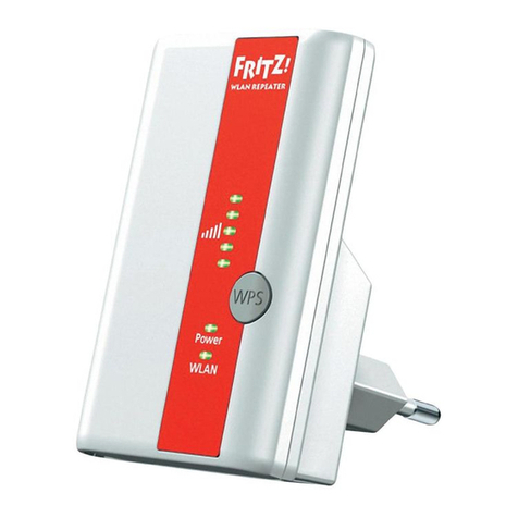 Fritz! WLAN Repeater Owner's manual