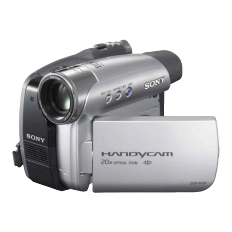 Sony DCR-HC36 - MiniDV Digital Handycam Camcorder Service manual