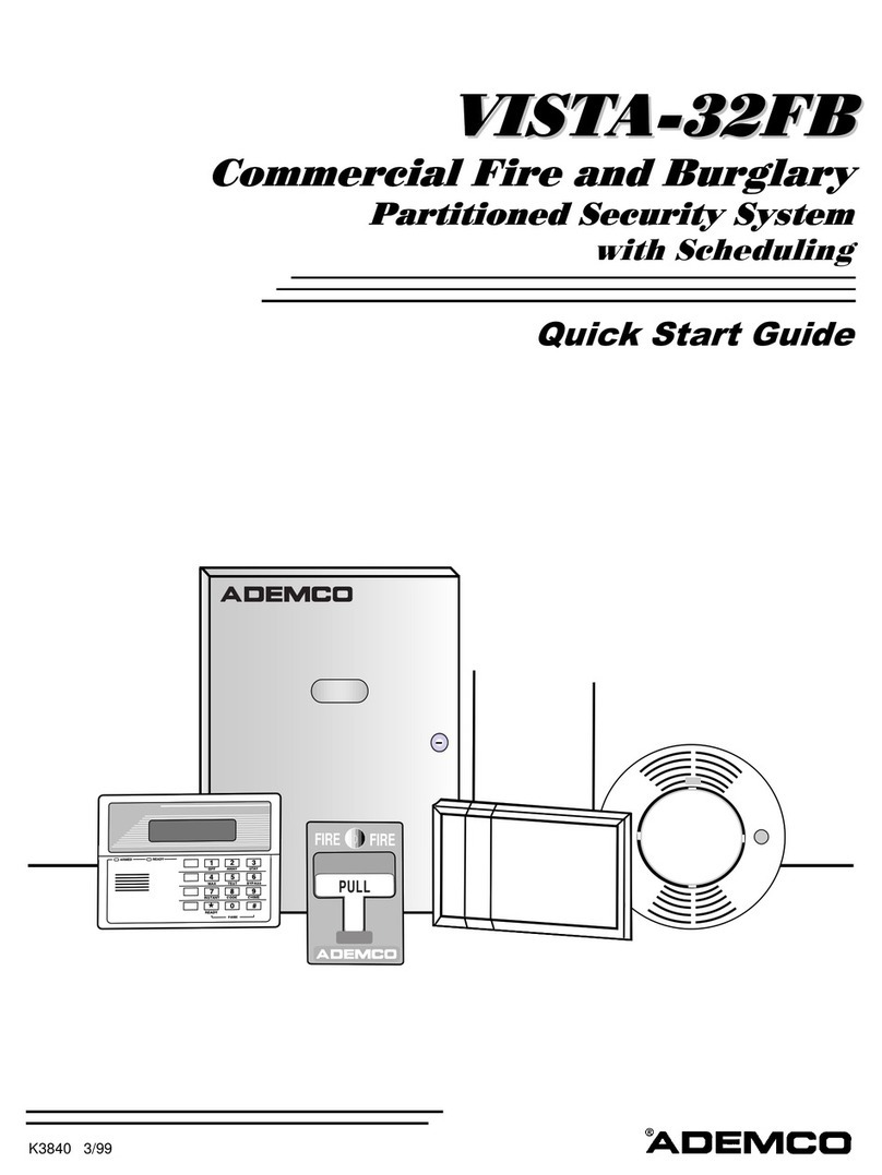 ADEMCO VISTA-32FB User manual