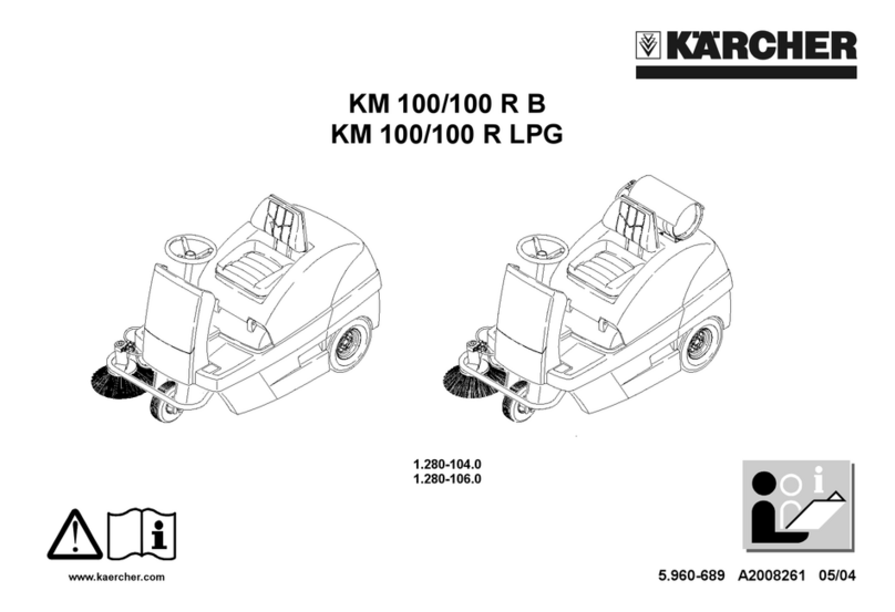 Kärcher KM 100 R B User manual