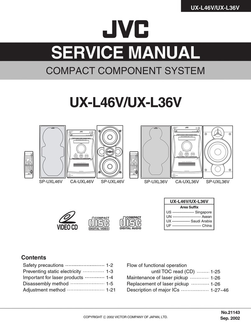 JVC UX-L46V User manual