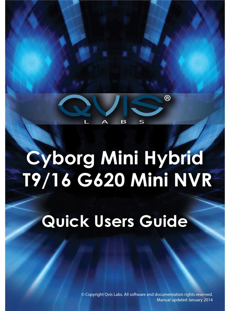 Qvis Cyborg Mini Hybrid T9 G620 Instruction manual