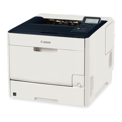 Canon Color imageRUNNER LBP5280 User manual