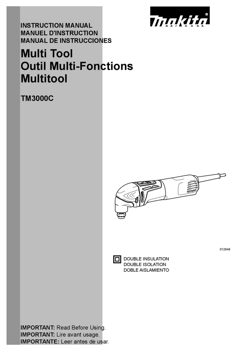 Makita TM3000C User manual