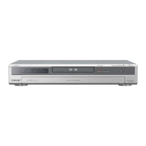 Sony RDR-GX210 User manual