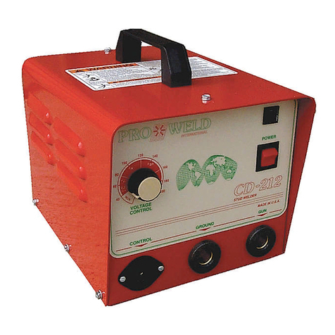 Pro-Weld CD-212 Operation & maintenance manual