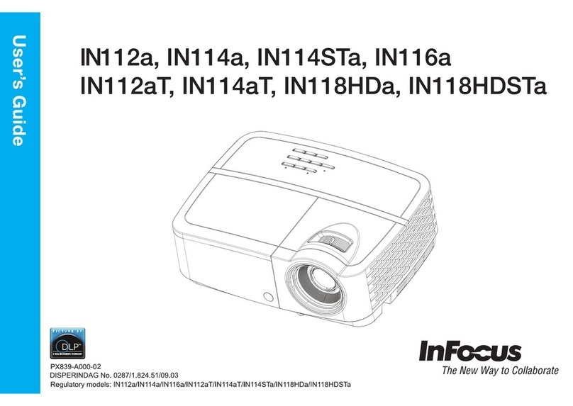 InFocus IN118HDSTa User manual