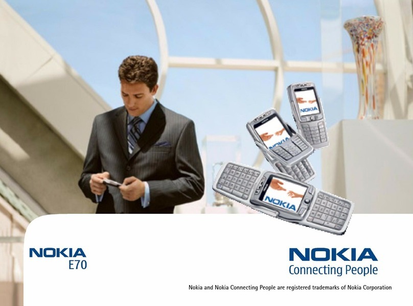 Nokia E70 Quick start guide
