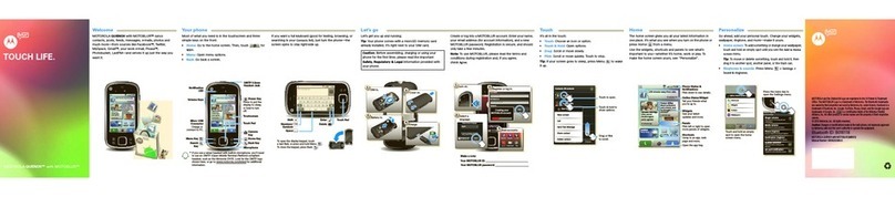 Motorola QUENCH User manual