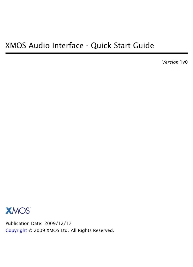XMOS Audio Interface quick start guide