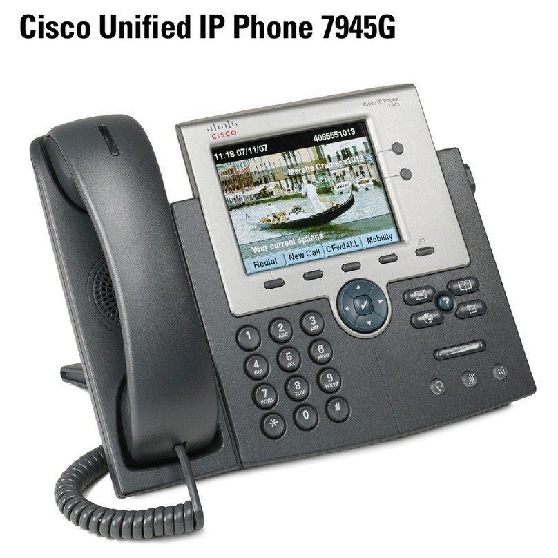 Cisco 7945G - Unified IP Phone VoIP User manual