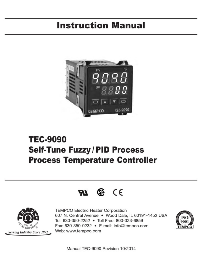 Tempco TEC-9090 User manual