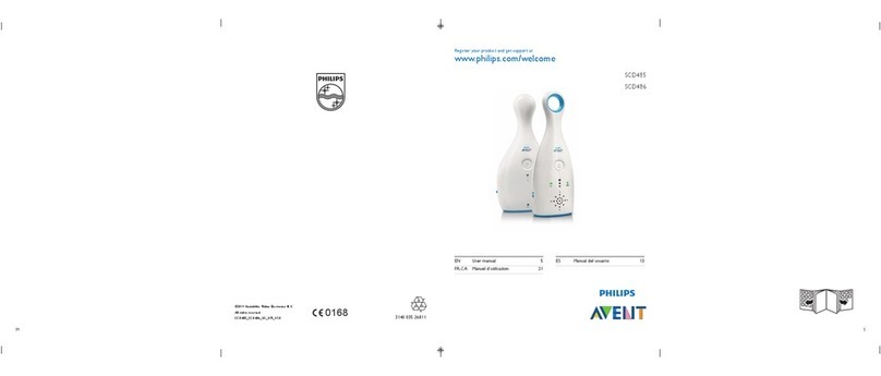 Philips AVENT AVENT SCD485 User manual