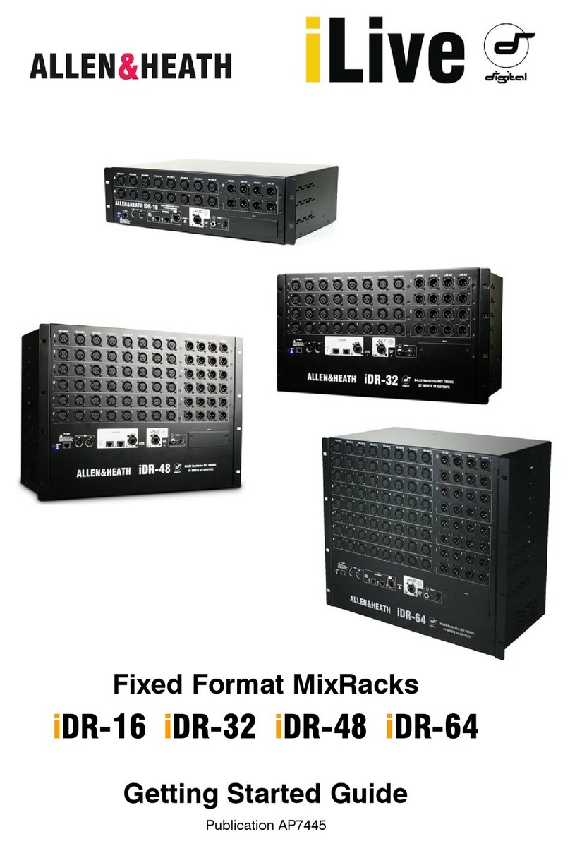 ALLEN & HEATH iDR-16 Getting started guide