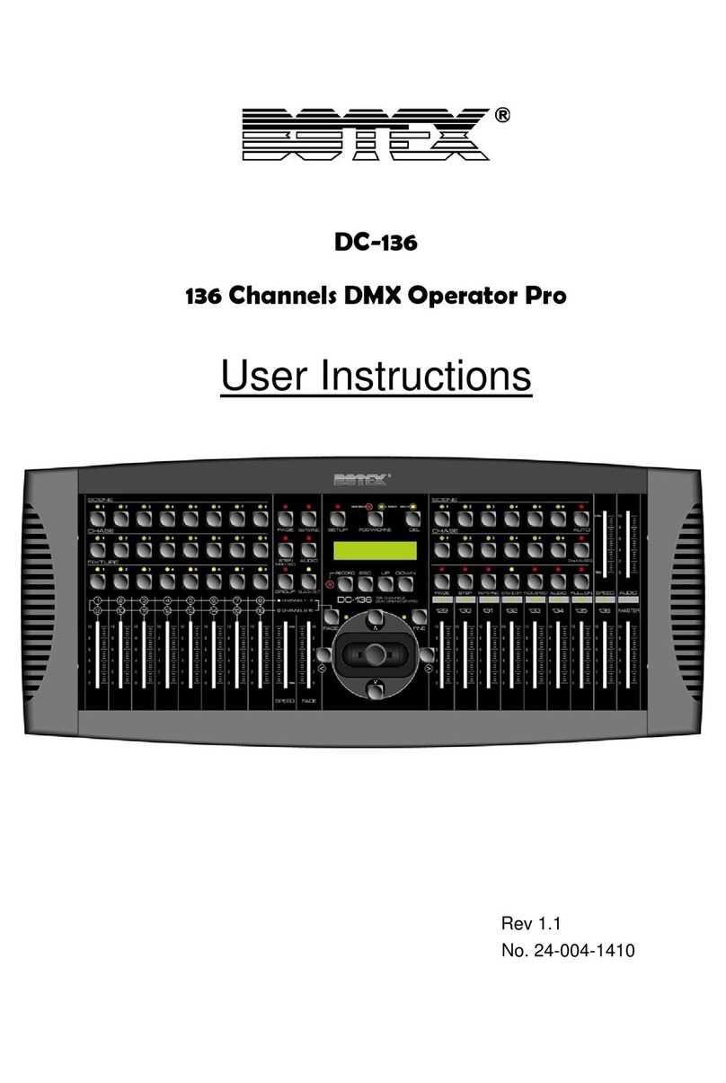 Botex DC-136 User instructions