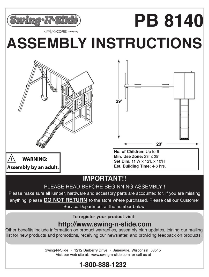 Swing-N-Slide PB 8140 User manual