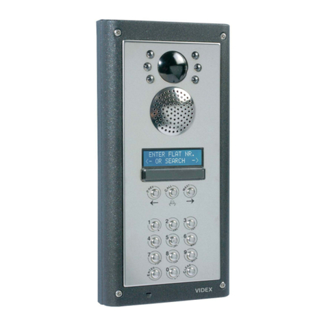 Videx VX2200 User manual
