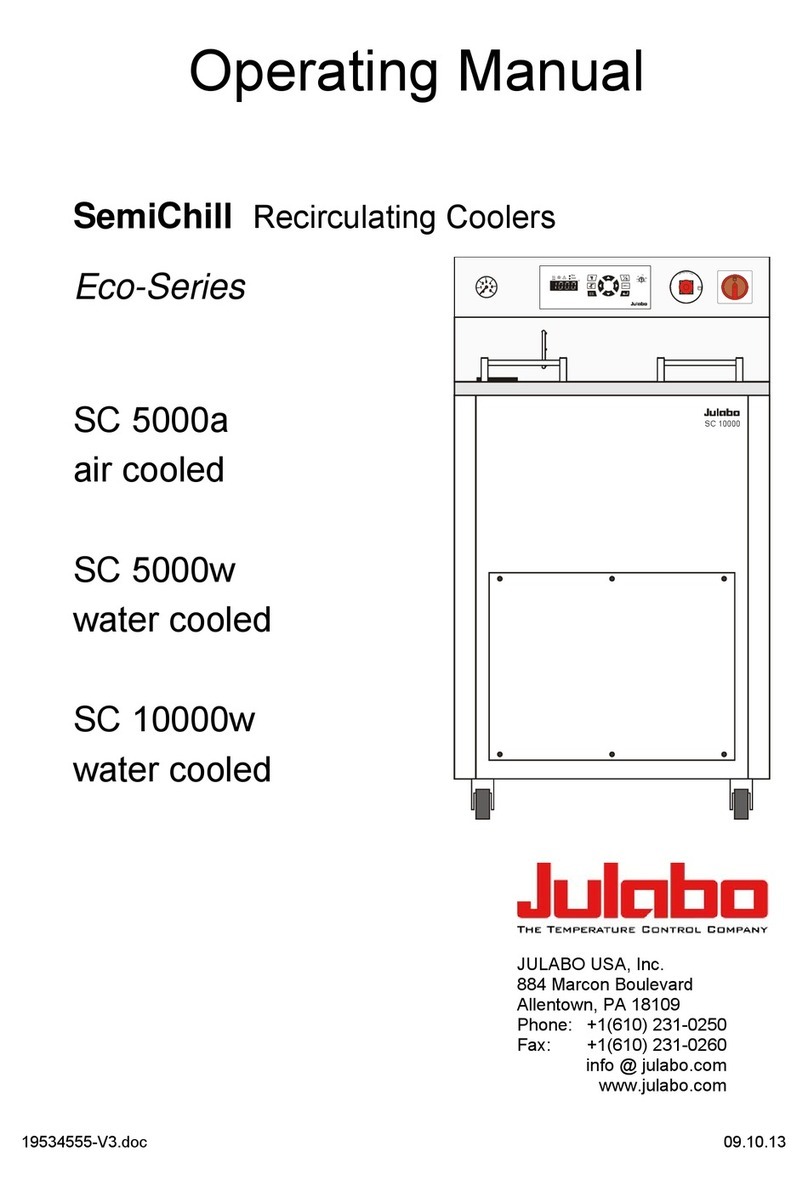 Julabo SC 5000a User manual