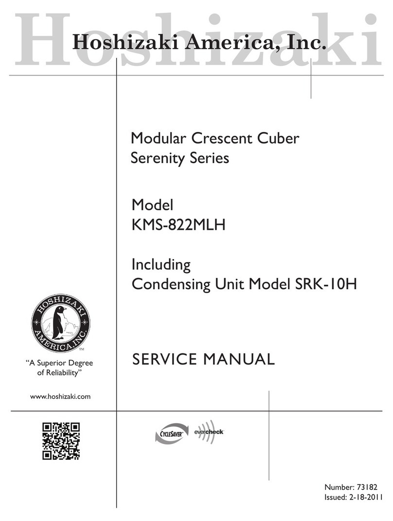 Hoshizaki Serenity Series KMS-822MLH Service manual