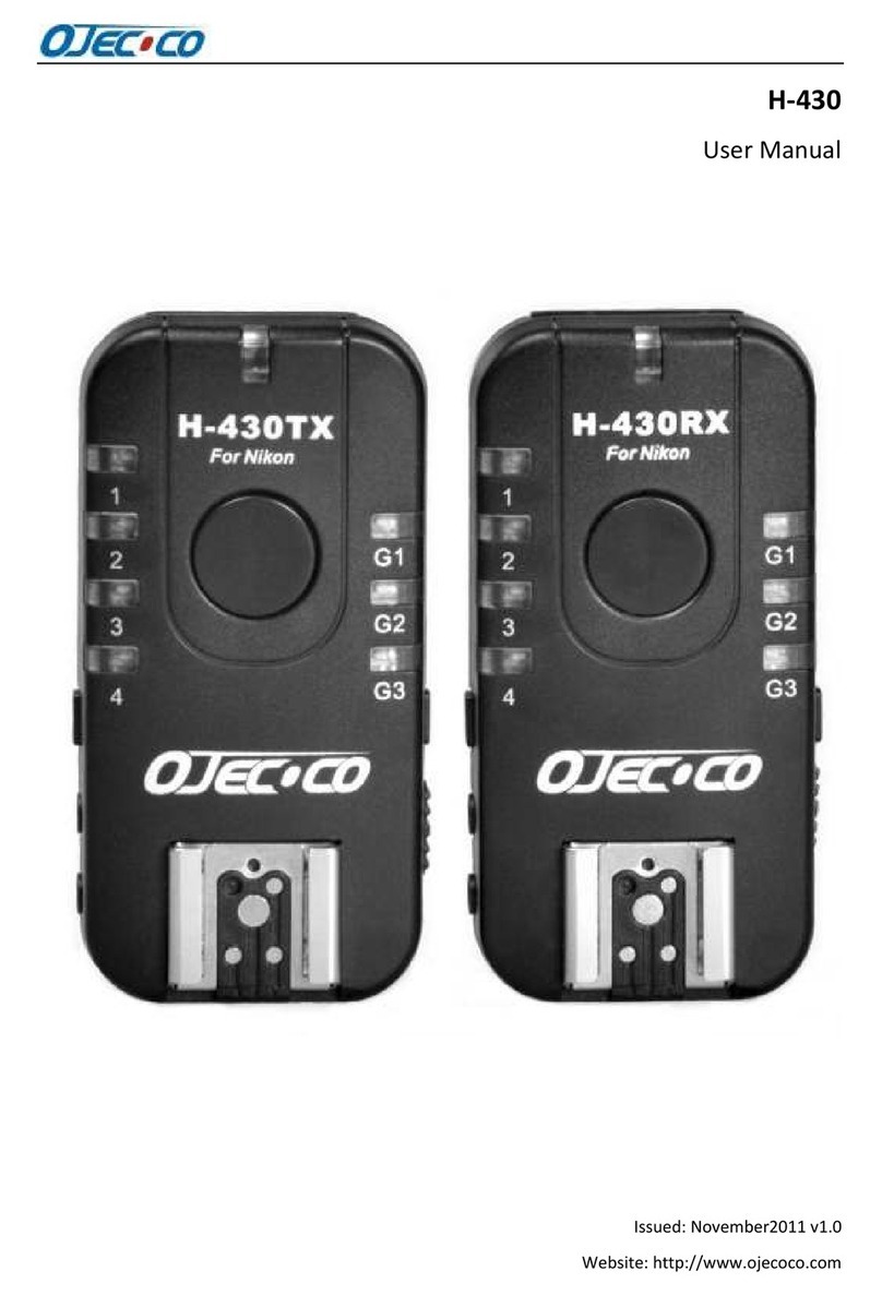 Ojec-Co H-430TX user manual