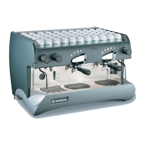 Rancilio Epoca S User manual