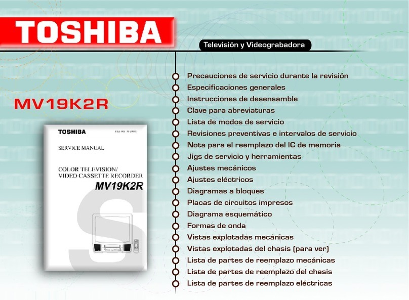 Toshiba MV19K2R Service manual