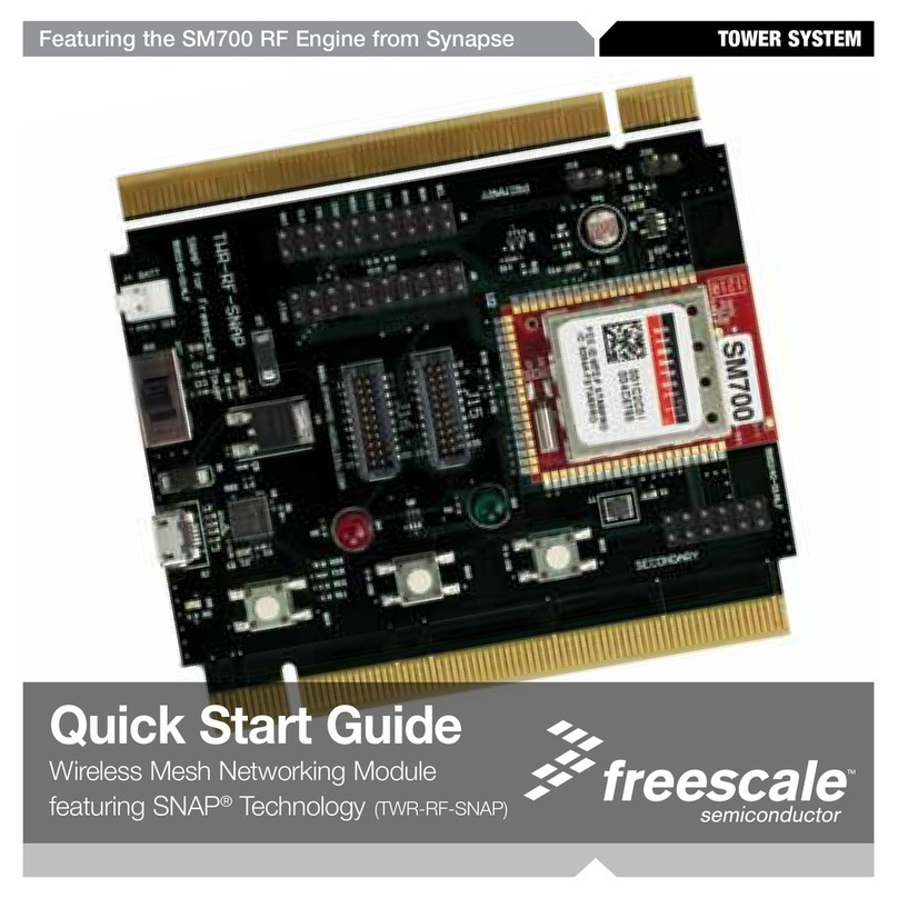 Freescale Semiconductor SM700 quick start guide Freescale Semiconductor SM700 quick start guide