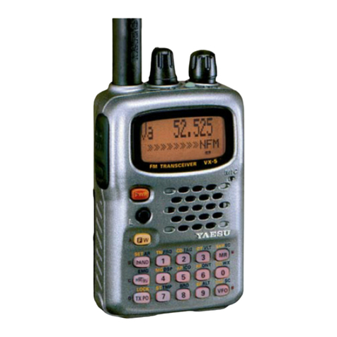 Yaesu VX-5R User manual