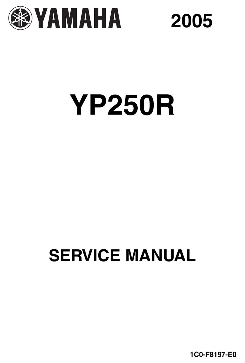 Yamaha YP250R 2005 Service manual