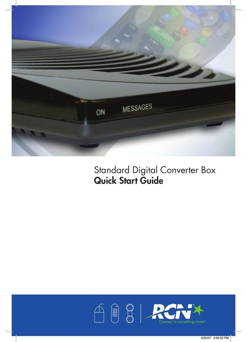 RCN Motorola DCT700 quick start guide