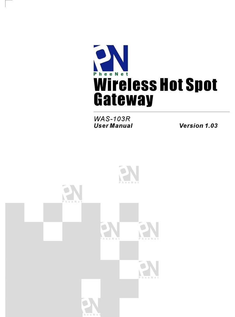 PheeNet WAS-103R user manual