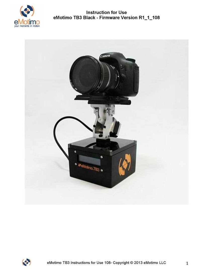 eMotimo TB3 Black Instructions for use