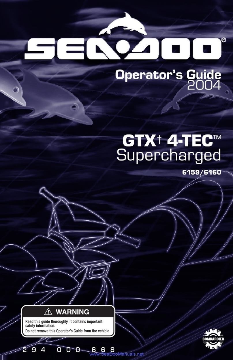 Sea-doo GTX 4-TEC 6159 User manual
