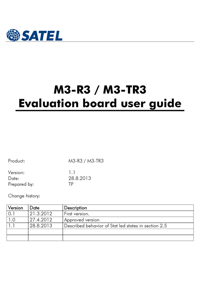 Satel SATELLINE M3-TR3 user guide